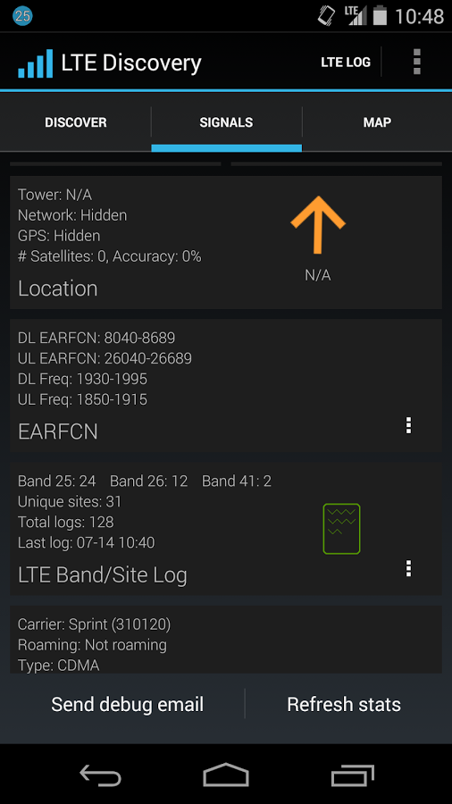 LTE Discovery signal information